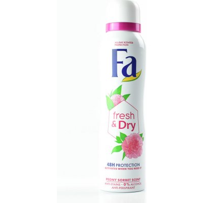 Fa Fresh & Dry Pink Sorfet deospray 150 ml – Zboží Mobilmania