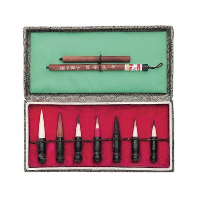 Sada čínský kaligrafický štětěc výměnný 7ks – Sleviste.cz