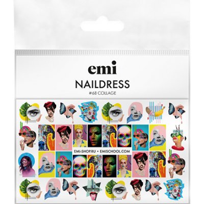 E.Mi Vodolepka Naildress Slider Design 68 Collage – Zbozi.Blesk.cz