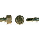 Šroub do plechu ZnB TEX, 6hr hlava s límcem, DIN 7504K - 6.3x120 – Zboží Mobilmania