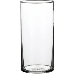 MICA Skleněná váza Carly pr. 12 x 25 cm – Hledejceny.cz