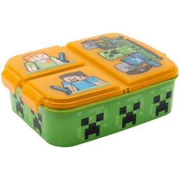 Stor box na svačinu Minecraft multibox 16 x 12 x 5 cm