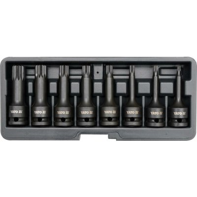 YATO YT-1069 Sada nástrčných klíčů 1/2" Spline, 8ks – Sleviste.cz