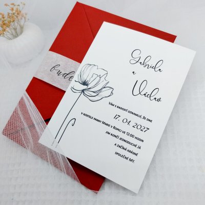 Svatební oznámení Vlčí mák 2 – Hledejceny.cz