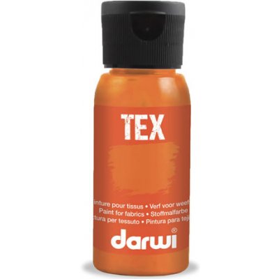 Darwi Tex barva na textil Neónově oranžová 50 ml – Zbozi.Blesk.cz