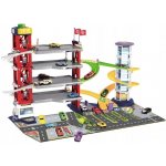 Dickie Velká parkovací garáž Vícepatrový vůz pro auta Helikoptéra – Zboží Dáma