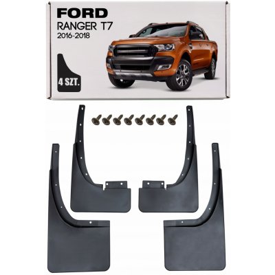 Lapače nečistot (zástěrky) pro Ford Ranger T7 2016-2018 | Zboží Auto