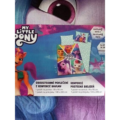 Hasbro oboustranné povlečení My little Pony 140x200 70x90 – Zboží Mobilmania