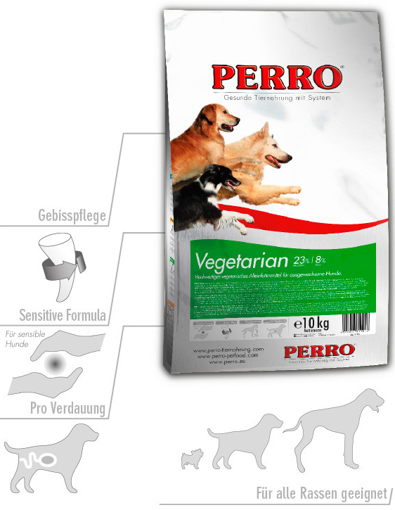 Perro Vegetarian 2,5 kg