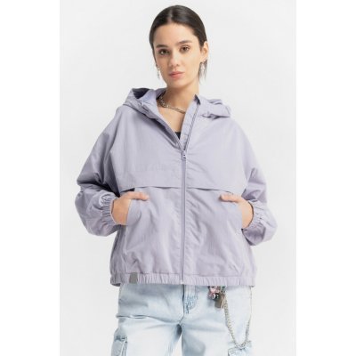 Reporter Young přechodová bunda s kapucí fialová – Hledejceny.cz