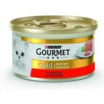 Gourmet Gold Cat jemná hovězí 85 g – Zboží Mobilmania