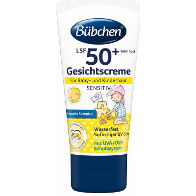 Bübchen krém na obličej sensitiv SPF50+ 50 ml – Zbozi.Blesk.cz