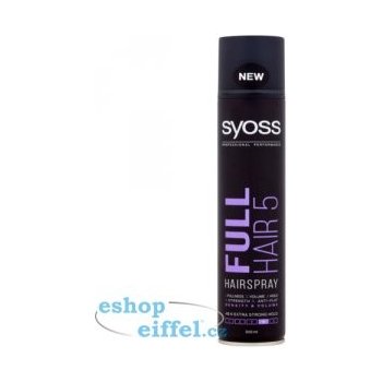 Syoss Full Hair 5 lak na vlasy extra silná fixace 300 ml