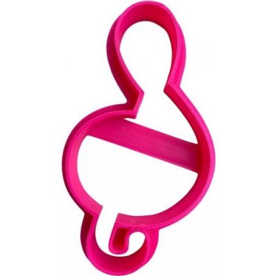 Vykrajovátko Houslový klíč - hudba - 3D tisk - Dortmarket – Hledejceny.cz