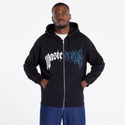 Wasted Paris Hoodie Zip Dark Pitcher Černá