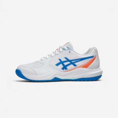 Asics GEL-DEDICATE 9 GS Bílá Modrá Oranžová – Zboží Mobilmania