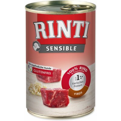 Rinti Sensible hovězí a rýže 400 g – Hledejceny.cz