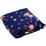 Kaarsgaren Deka Flanell fleece modrá opice – Hledejceny.cz