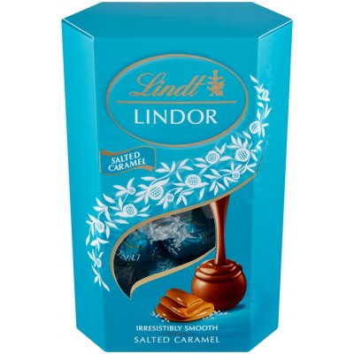 Lindt Lindor čokoládové pralinky slaný karamel 200 g – Hledejceny.cz