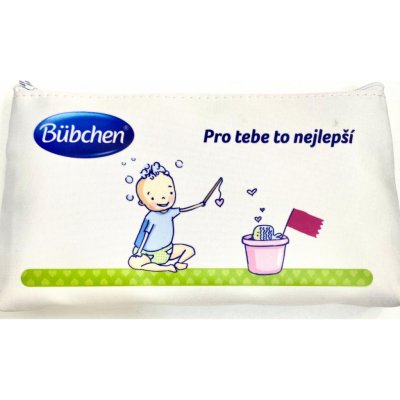 Bübchen Sensitive tělové mléko pro dětskou pokožku 50 ml + jemná bylinná koupel 50 ml + dětský mycí gel a šampon 2 v 1 50 ml + mycí gel s heřmánkem a výtažky z ovsa 50 ml dárková sada – Zbozi.Blesk.cz