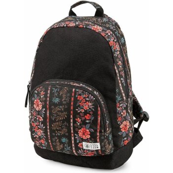 Volcom batoh Schoolyard Canvas černá Print 20.7 L