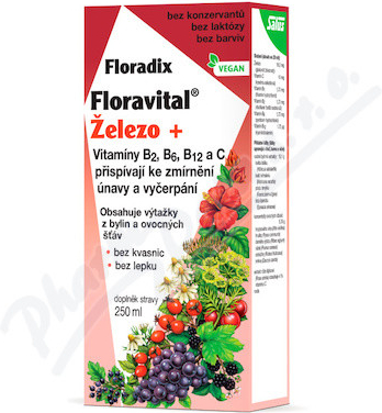 Salus Floradix sirup proti únavě 250 ml od 207 Kč - Heureka.cz