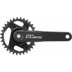 Kliky SHIMANO Cues FC-U4000-1, 175mm, 32 zubů, černé, 11,10,9 speed, pro osu čtyřhran, v krabičce – Zboží Dáma