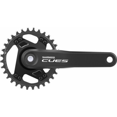 Kliky SHIMANO Cues FC-U4000-1, 175mm, 32 zubů, černé, 11,10,9 speed, pro osu čtyřhran, v krabičce – Zboží Dáma