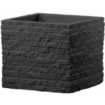 LIENBACHER květináč TEGULA 27 x 27 cm šedý – Sleviste.cz