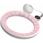 Rebel RBA-3067 Masážní obruč Hula Hoop se závažím LCD 44 cm růžová – Sleviste.cz