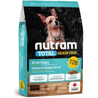 Nutram T28 Total Grain Free Small Breed Salmon Trout Dog 5,4 kg – Hledejceny.cz