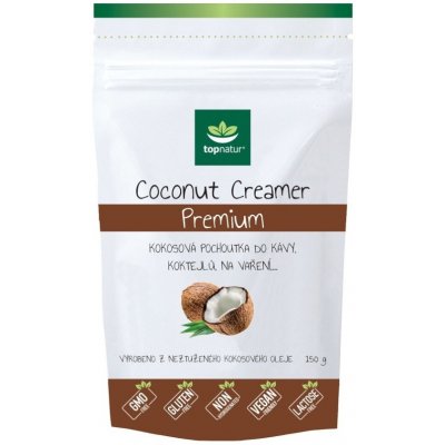 TOPNATUR Coconut creamer premium 150 g – Zboží Dáma