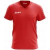 Pánské sportovní tričko Zeus treninkové triko PLINIO červená
