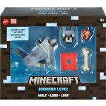 Mattel Minecraft Diamond Level Wolf – Zboží Mobilmania