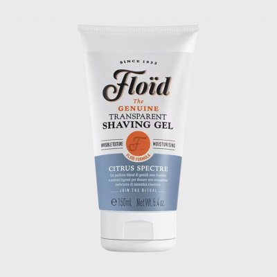 Floid Citrus Spectre Transparent Shaving Gel čirý gel na holení 150 ml