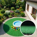 Betap Sporting s nopy Kruh zelená 150 x 150 cm – Zboží Dáma