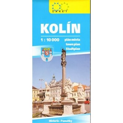 Kolín plán města 1:10 000 – Zboží Mobilmania