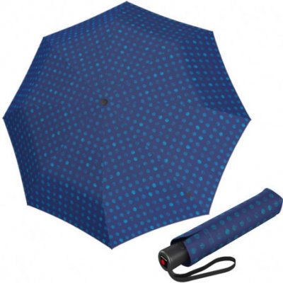 Knirps KNIRPS A.200 MEDIUM PINTA AQUA - elegantní dámský plnoautomatický deštník – Zboží Mobilmania
