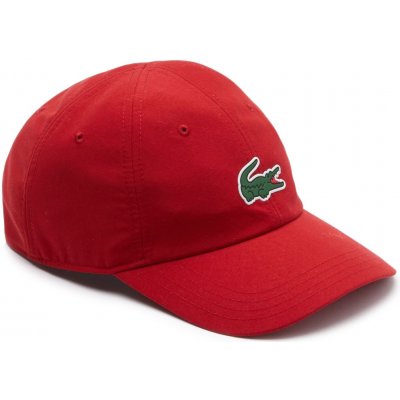 Lacoste SPORT Novak Djokovic Microfiber Cap red – Zboží Mobilmania