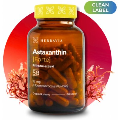 Díky přírodě Havajský Astaxanthin Vegan 4 mg 60 kapslí – Hledejceny.cz