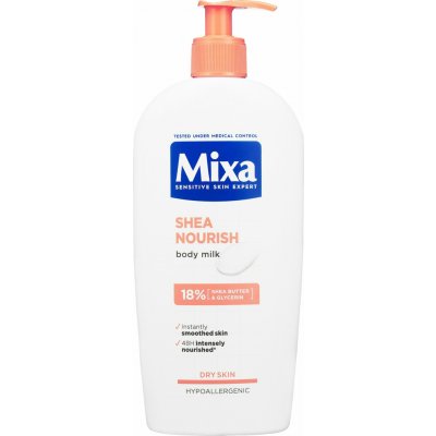 Mixa Rich Body Milk Intense Nourishment Intenzivní vyživující tělové mléko 400 ml – Hledejceny.cz