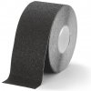 Stavební páska PROTISKLUZU Protiskluzová hrubozrnná páska 100 mm x 18,3 m černá