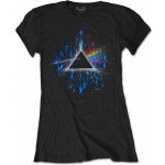 Pink Floyd tričko DSOTM Blue Splatter Girly dámské – Zboží Mobilmania