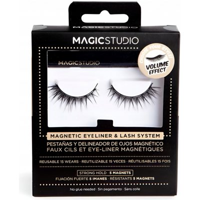 MAGIC STUDIO MAGNETIC Efekt objemu Magnetické řasy + oční linky – Zbozi.Blesk.cz