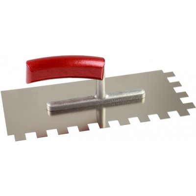 Hladítko Kaufmann nerezové zubaté E15 280 x 130 x 0,75 mm – Zboží Mobilmania