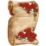 ARGUS Přání k 40. narozeninám 15-8005c40 – Zboží Dáma