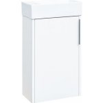 EBS City Skříňka + umývátko 41 cm, bílá lesk CITY41B – Zboží Dáma