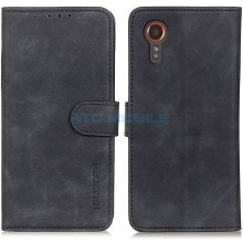 Shield4U Samsung Galaxy XCover 7 SM-G556B Retro Texture otevírací černé