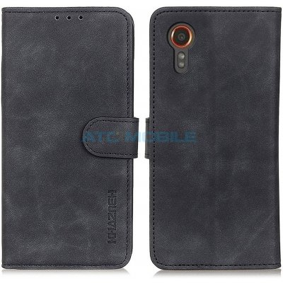 Shield4U Samsung Galaxy XCover 7 SM-G556B Retro Texture otevírací černé – Zboží Mobilmania