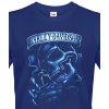 Pánské Tričko Bezvatriko.cz pánské triko Harley-Davidson Canvas pánské tričko s krátkým rukávem 1919 modrá